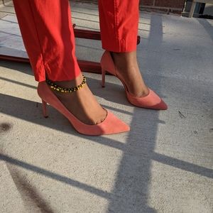 Essex Lane El Dakota Suede  Pointed Toe Pump